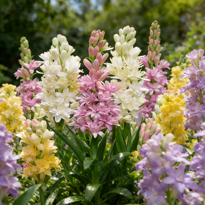 🌺Double Tuberose Bulbs - Fragrant Night Bloomer
