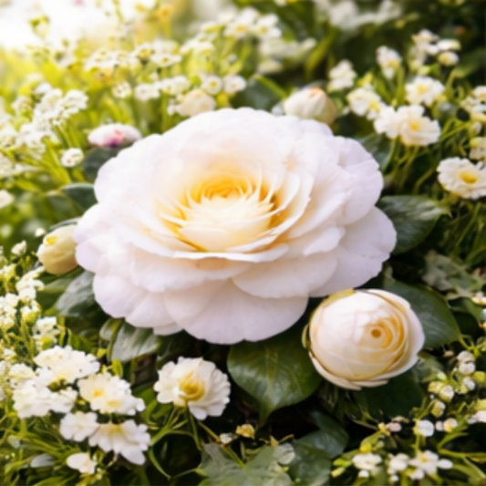 ✨Fragrant Double-Flowered✨ Camellia Seeds🌼