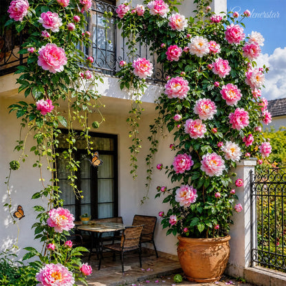 🌸 Rare Climbing Peony Bulbs🪴Big Full Blooms, Cold Hardy Perennial, Easy to Grow Garden Favorite