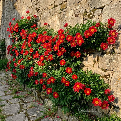 🌸 Rare Climbing Peony Bulbs🪴Big Full Blooms, Cold Hardy Perennial, Easy to Grow Garden Favorite