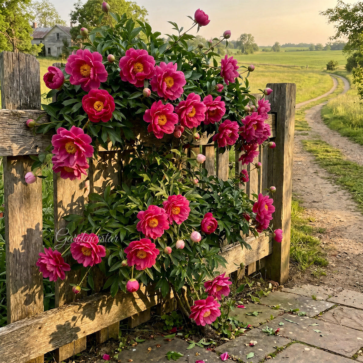 🌸 Rare Climbing Peony Bulbs🪴Big Full Blooms, Cold Hardy Perennial, Easy to Grow Garden Favorite