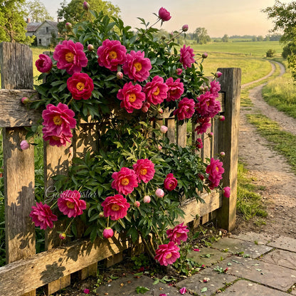 🌸 Rare Climbing Peony Bulbs🪴Big Full Blooms, Cold Hardy Perennial, Easy to Grow Garden Favorite