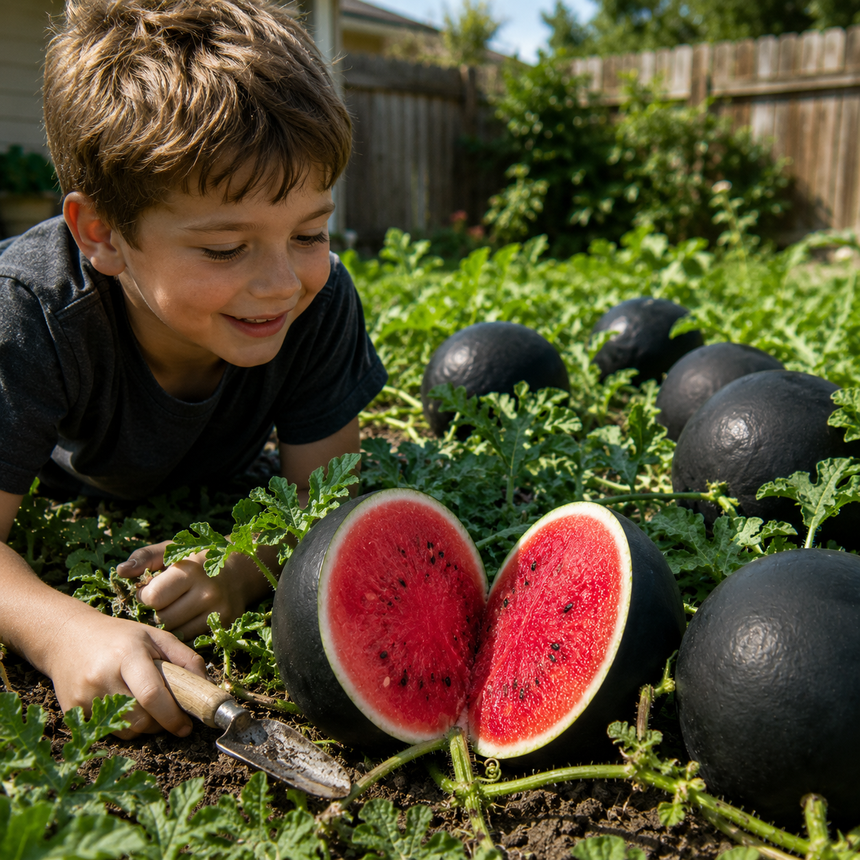 🎁🎁🎁Fast Grow Black Diamond Watermelon Bulbs seedling