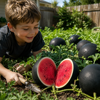 🎁🎁🎁Fast Grow Black Diamond Watermelon Bulbs seedling