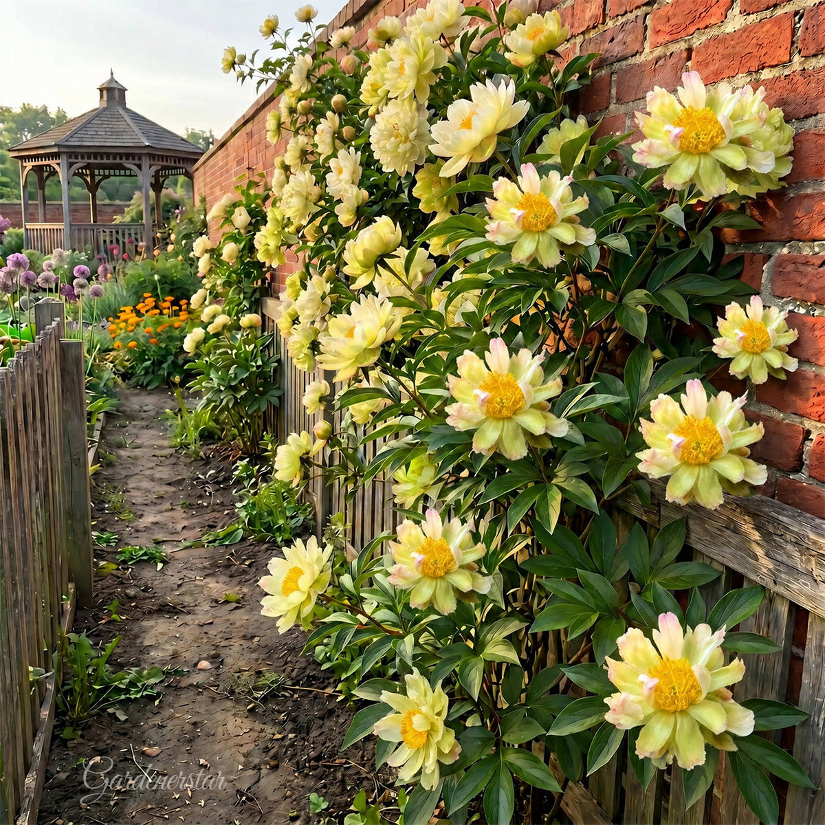 🌸 Rare Climbing Peony Bulbs🪴Big Full Blooms, Cold Hardy Perennial, Easy to Grow Garden Favorite