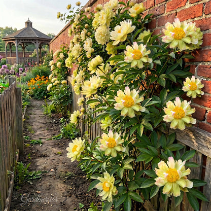 🌸 Rare Climbing Peony Bulbs🪴Big Full Blooms, Cold Hardy Perennial, Easy to Grow Garden Favorite