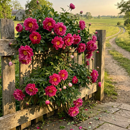 🌸 Rare Climbing Peony Bulbs🪴Big Full Blooms, Cold Hardy Perennial, Easy to Grow Garden Favorite