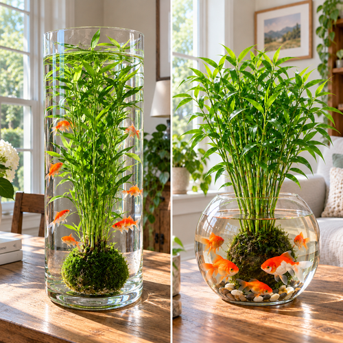 🌿 Rare Hydroponic Mini Rice Bamboo