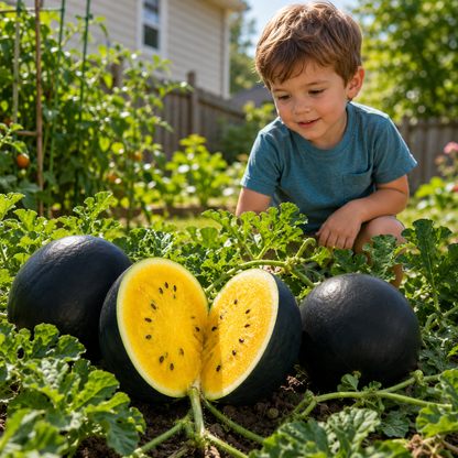 🎁🎁🎁Fast Grow Black Diamond Watermelon Bulbs seedling