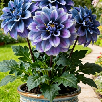 🔥Hot Sale🌱Potted Premium Dwarf Dahlia