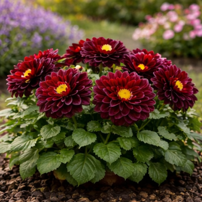 🔥Hot Sale🌱Potted Premium Dwarf Dahlia