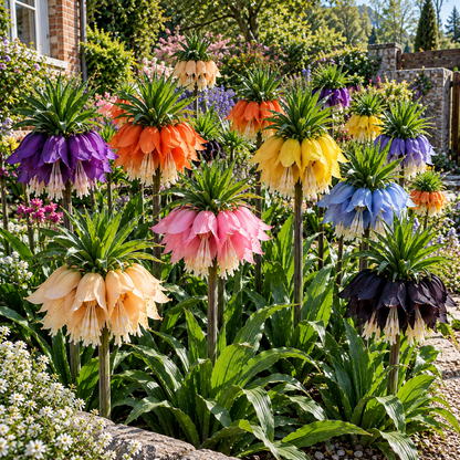 👑Rare Crown Imperial Bulbs – Rare Colorful Crown Bell