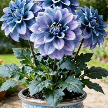🔥Hot Sale🌱Potted Premium Dwarf Dahlia