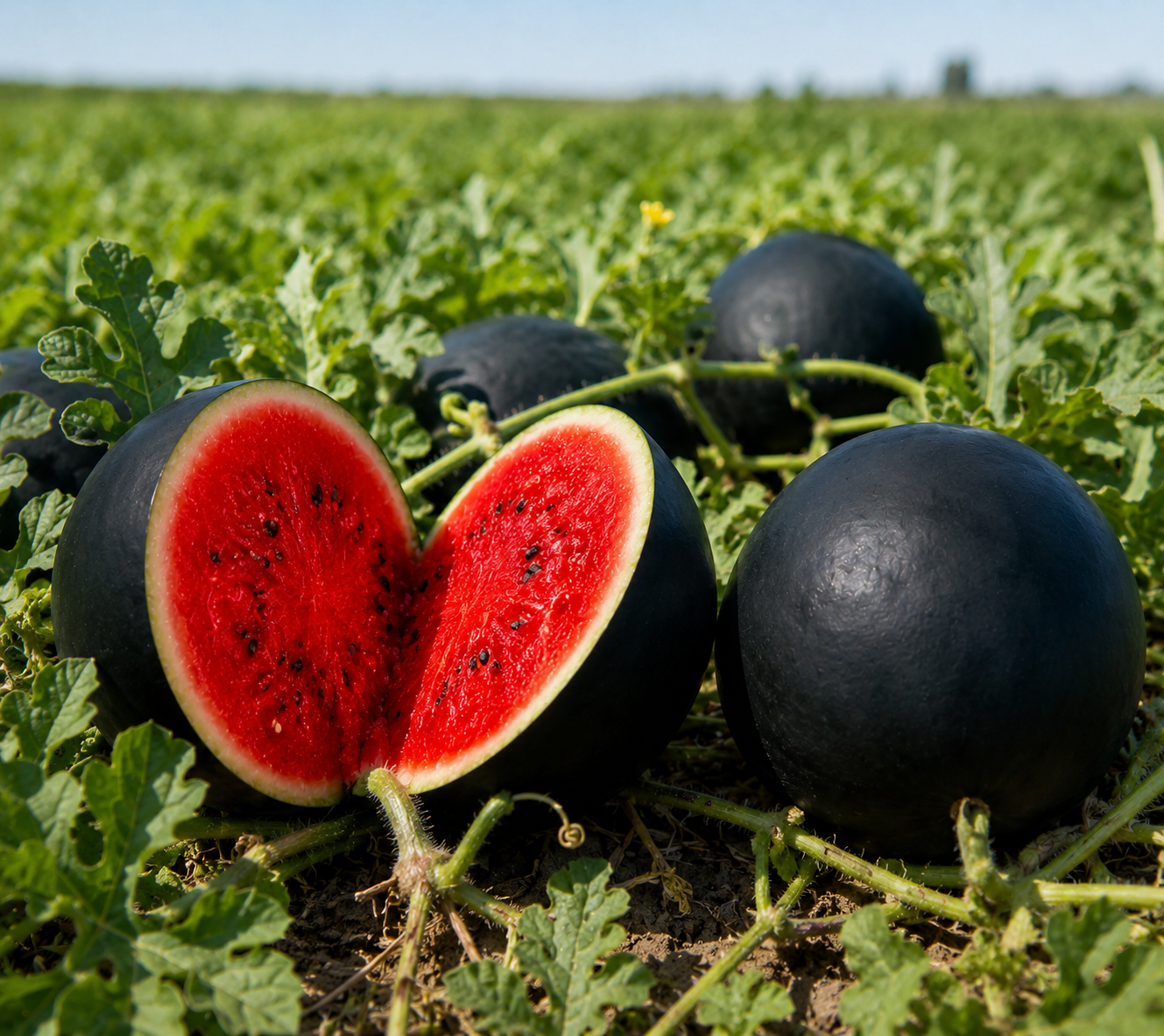 🎁🎁🎁Fast Grow Black Diamond Watermelon Bulbs seedling