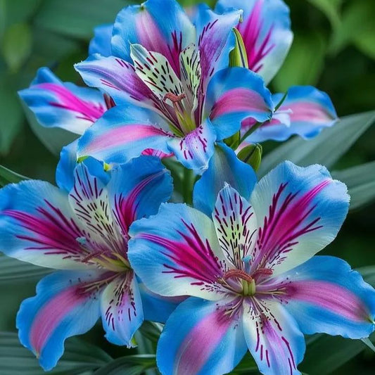Blue & Pink Lily-Rare Exquisite Lily Bulbs 🌸